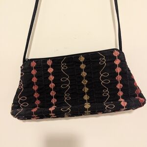 Maruca Boulder Colorado Embroidered Shoulder Bag Boho Y2K Zip Purse